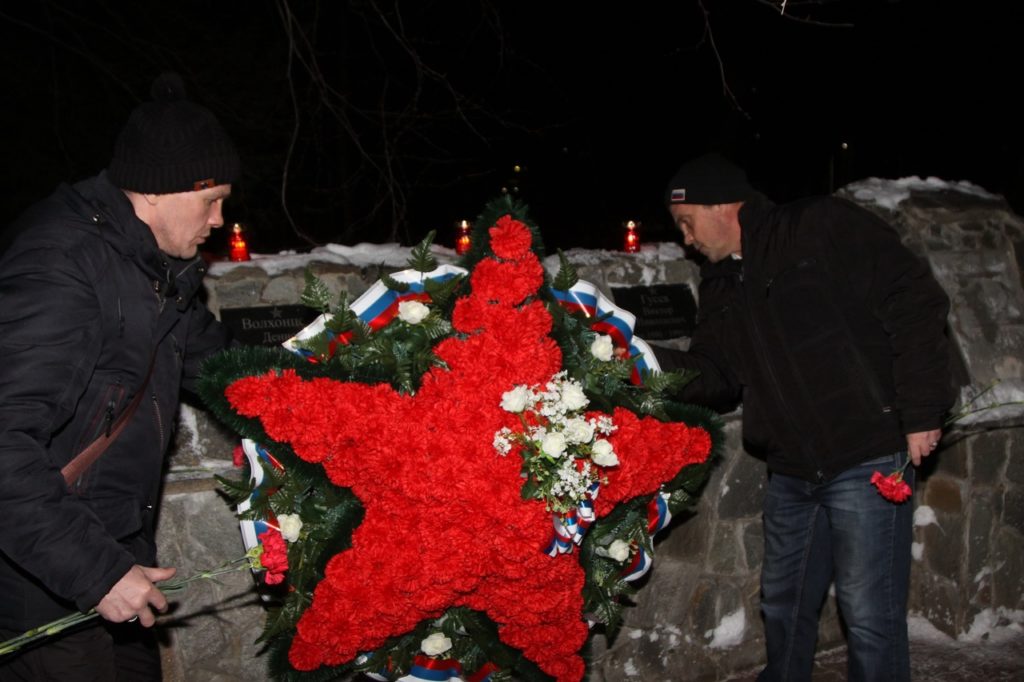 Ашинцы почтили память погибших бойцов в Чеченской войне