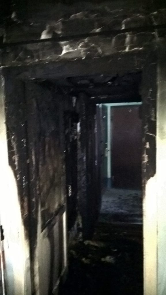 В Симе произошел пожар с пострадавшими