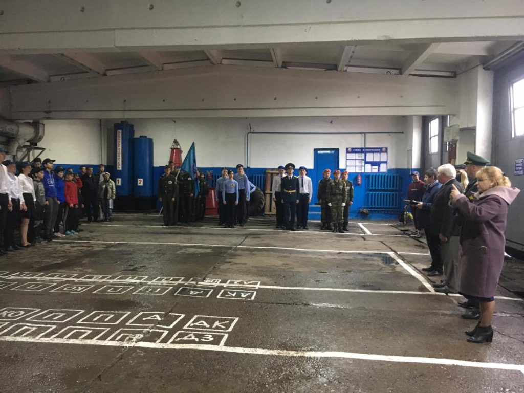 Школьники Аши вышли на «Зарницу»