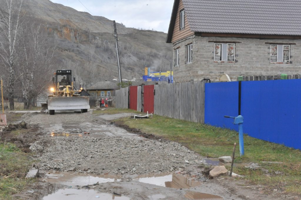 В пос. Новостройка, что в Миньяре, благоустроена ул. Спартака