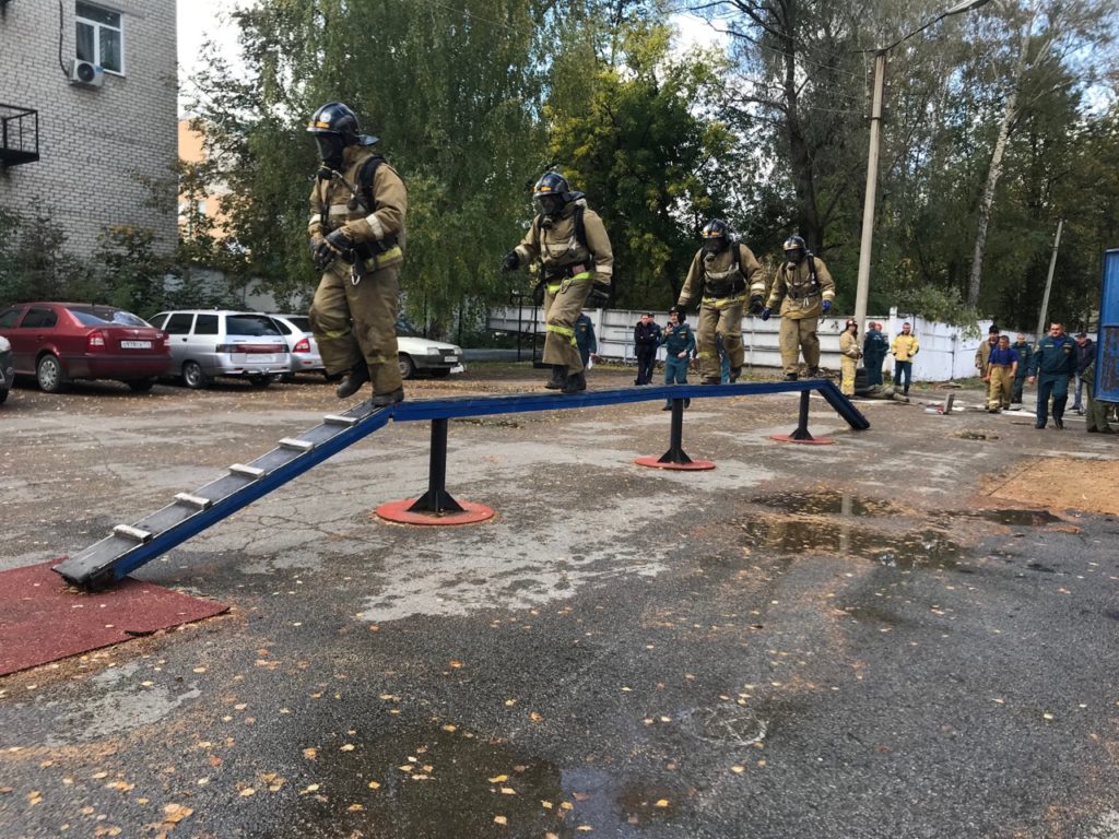 Лучшее звено газодымозащитной службы определили в 50-й ПСЧ Аши