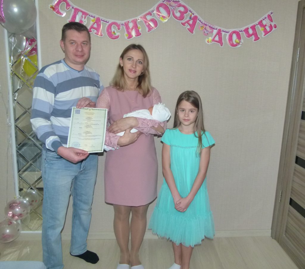 Семья Гординских из Сима стала многодетной в преддверии Дня матери
