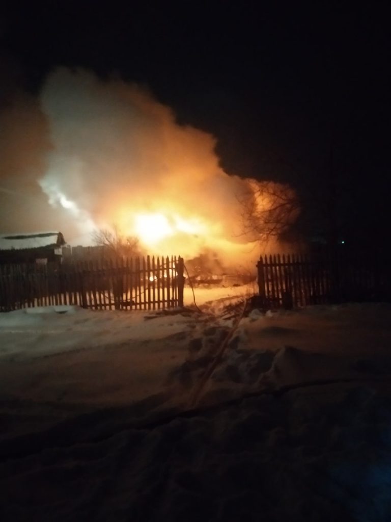 В посёлке Кропачёво пожар вчера унёс жизни пенсионеров