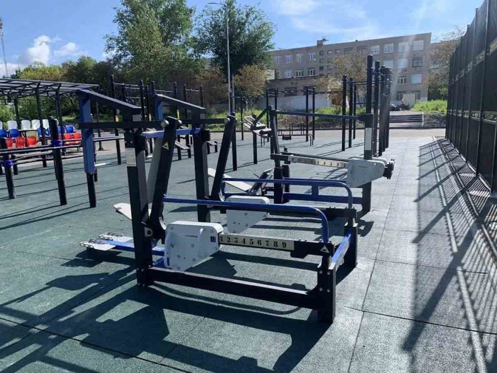 В Миассе появилась вторая «умная» спортплощадка