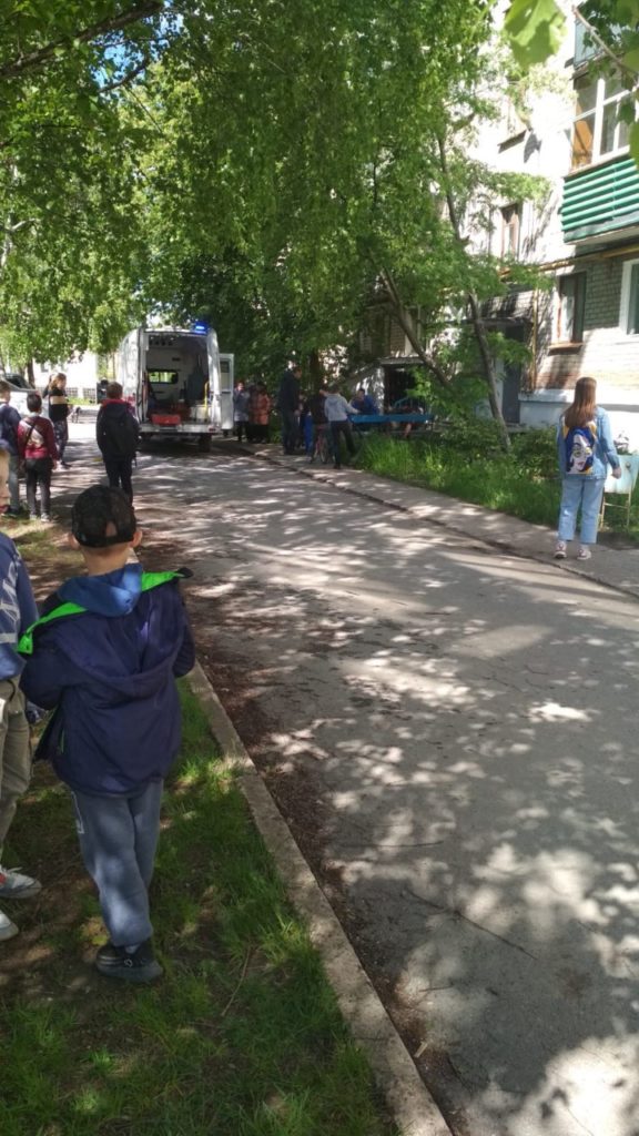 В Аше произошла кровавая драма, свидетелями которой стали соседи и прохожие